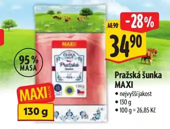 Albert Pražská šunka MAXI nabídka