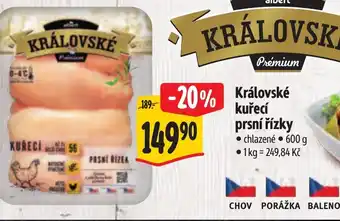 Albert Královské kuřecí prsní řízky nabídka