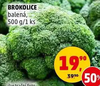 Penny Market BROKOLICE balená, 500 g/1 ks nabídka