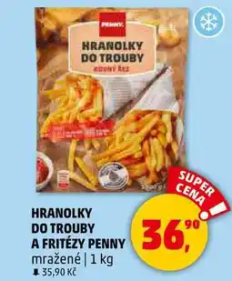 Penny Market HRANOLKY DO TROUBY A FRITÉZY PENNY mražené, 1 kg nabídka