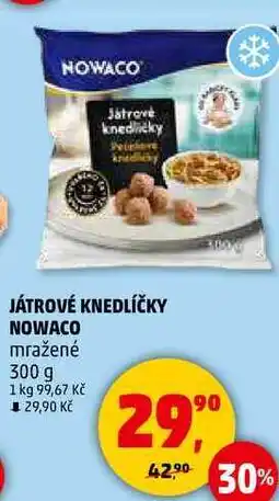 Penny Market NOWACO Játrové knedličky mražené, 300 g nabídka
