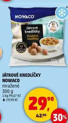 Penny Market NOWACO Játrové knedličky mražené, 300 g nabídka