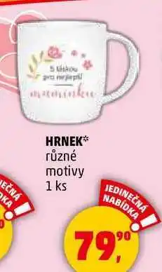 Penny Market HRNEK různé motivy, 1 ks nabídka
