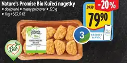 Albert Nature's Promise Bio Kuřecí nugetky nabídka