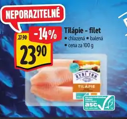 Albert Tilápie-filet nabídka