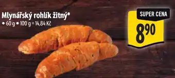 Albert Mlynářský rohlík žitný nabídka
