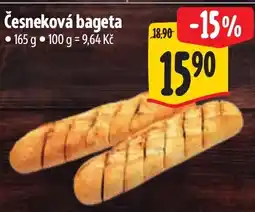 Albert Česneková bageta nabídka