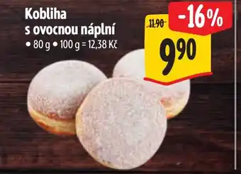 Albert Kobliha s ovocnou náplní nabídka