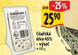 Albert Císařská niva 45% - výseč nabídka