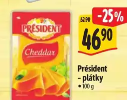 Albert Président - plátky nabídka