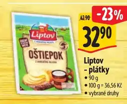 Albert Liptov - plátky nabídka