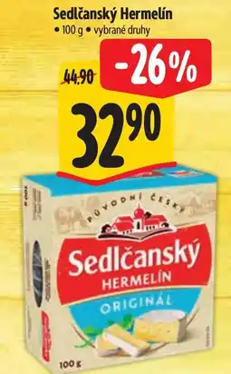 Albert Sedlčanský Hermelín nabídka