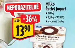 Albert Milko Řecký jogurt nabídka