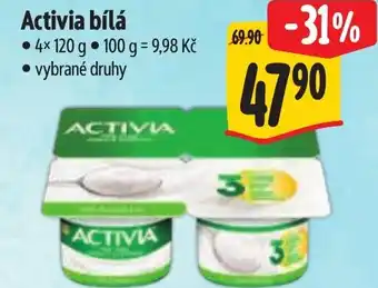 Albert Activia bílá nabídka