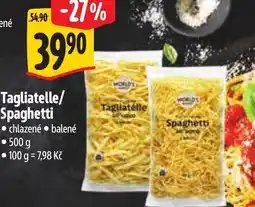 Albert Tagliatelle/ Spaghetti nabídka
