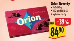 Albert Orion Dezerty nabídka