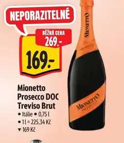 Albert Mionetto Prosecco DOC Treviso Brut nabídka