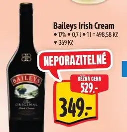 Albert Baileys Irish Cream nabídka