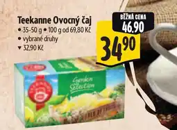 Albert Teekanne Ovocný čaj nabídka