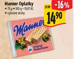 Albert Manner Oplatky nabídka