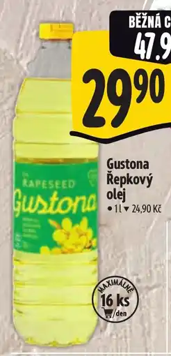 Albert Gustona Řepkový olej nabídka