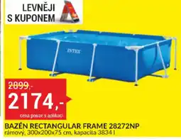 Baumax Bazén rectangular frame 28272np nabídka