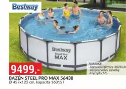 Baumax Bazén steel pro max 56438 nabídka