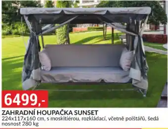 Baumax Zahradní houpačka sunset nabídka
