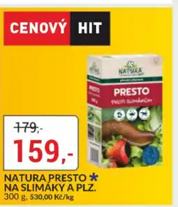 Baumax Natura presto na slimáky a plz nabídka