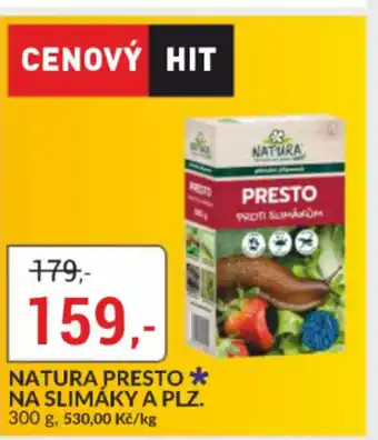Baumax Natura presto na slimáky a plz nabídka