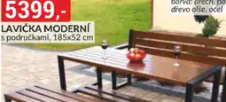 Baumax Lavička moderní nabídka