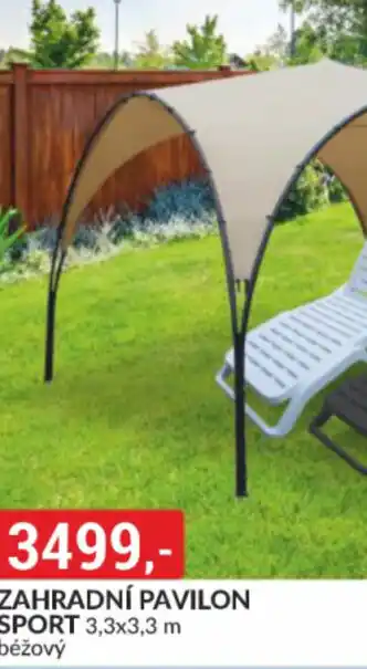 Baumax Zahradní pavilon nabídka