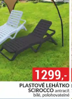 Baumax Plastové lehátko scirocco nabídka