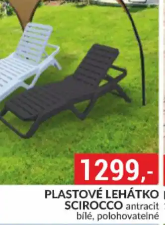 Baumax Plastové lehátko scirocco nabídka