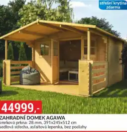 Baumax Zahradní domek agawa nabídka