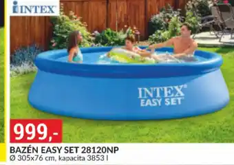 Baumax INTEX Bazén easy set 28120np nabídka