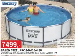 Baumax Bazén steel pro max 56420 nabídka