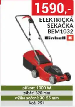 Baumax Elektrická sekačka bem1032 nabídka
