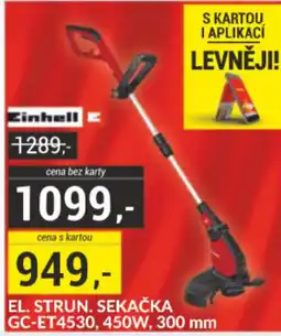 Baumax El. strun. sekačka gc-et4530 nabídka