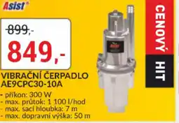 Baumax ASIST Vibrační čerpadlo ae9cpc30-10a nabídka