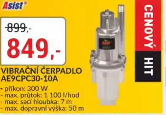 Baumax ASIST Vibrační čerpadlo ae9cpc30-10a nabídka