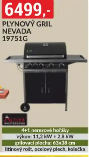 Baumax Plynový gril nevada 19751g nabídka