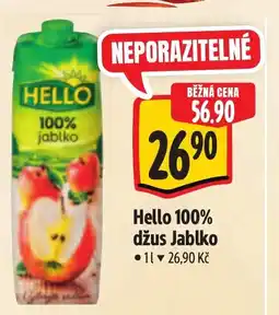 Albert Hello 100% džus Jablko nabídka