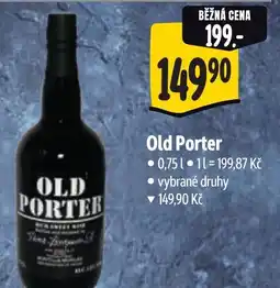 Albert OLD PORTER nabídka