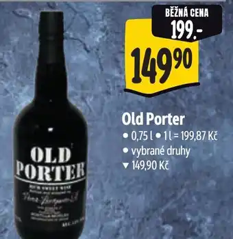 Albert OLD PORTER nabídka