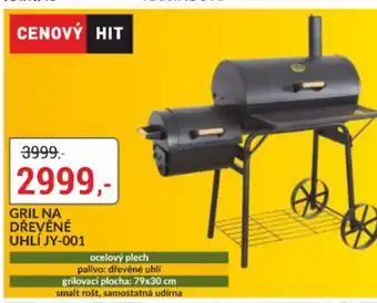 Baumax Gril na dřevěné uhlí jy-001 nabídka