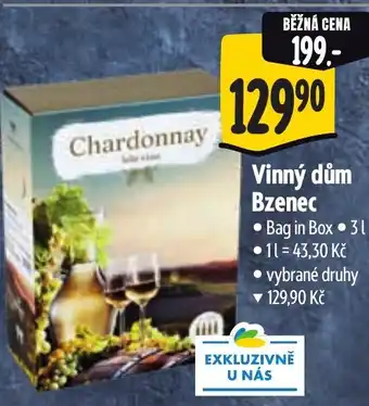 Albert Vinný dům Bzenec nabídka