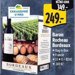 Albert Baron Rocheau Bordeaux nabídka