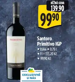 Albert Santoro Primitivo IGP nabídka