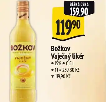 Albert Božkov Vaječný likér nabídka